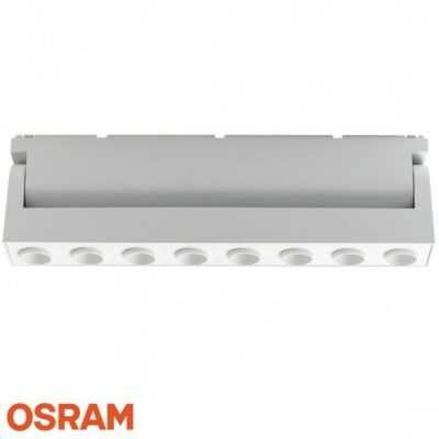 Φωτιστικό Osram LED 15W 48V 1500lm 30° 3000K Θερμό Φως Μαγνητικής Ράγας Slim 6660